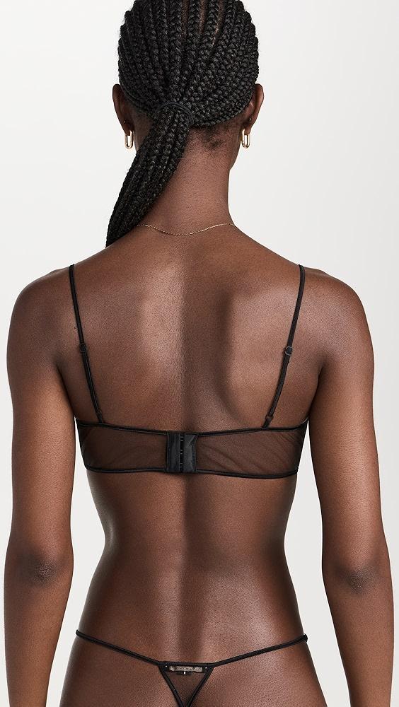 Kiki De Montparnasse Peep Show Long Line Bra | Shopbop Product Image