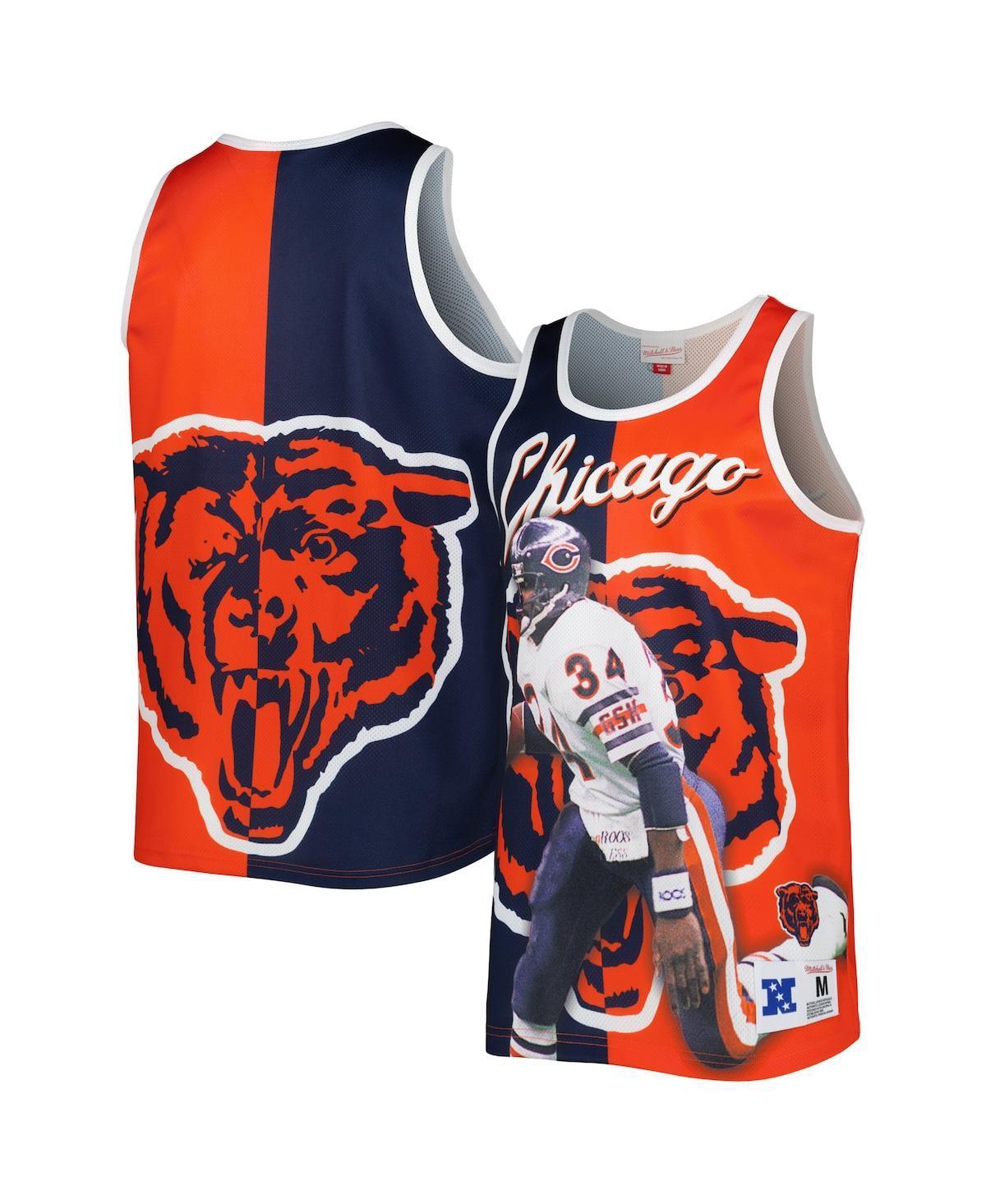 Mens Mitchell & Ness Walter Payton Navy Chicago Bears Retired Player Graphic Tank Top - Navy Product Image