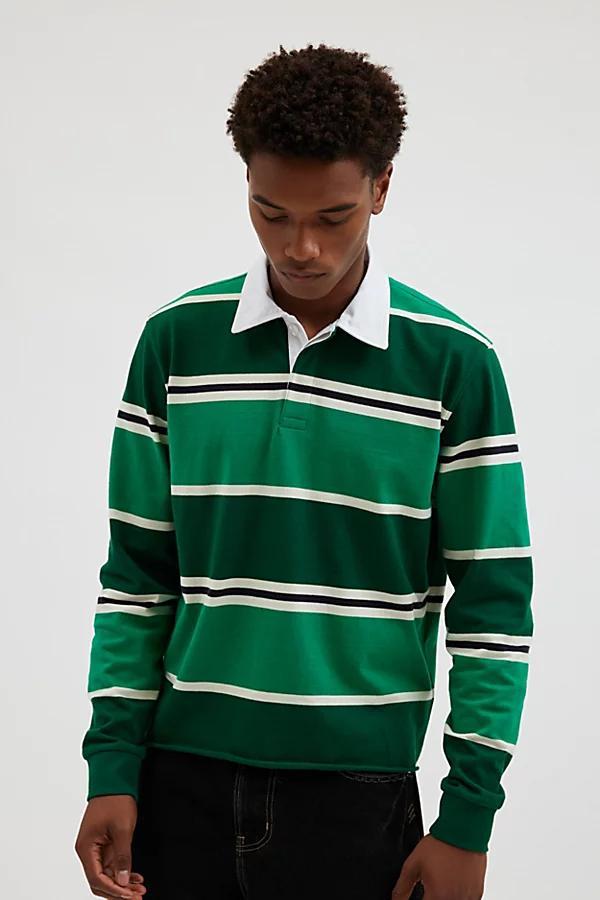 Urban Outfitters UO Richmond Striped Rugby Shirt Top Mens at Urban Outfitters Product Image