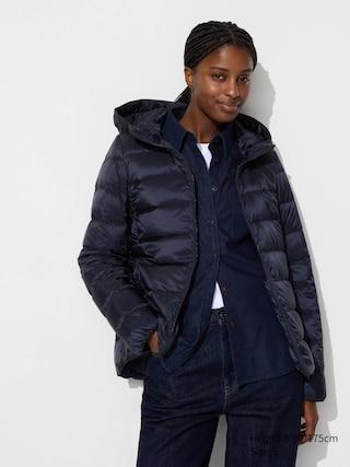 Womens Ultra Light Down Parka Navy Small UNIQLO US Product Image