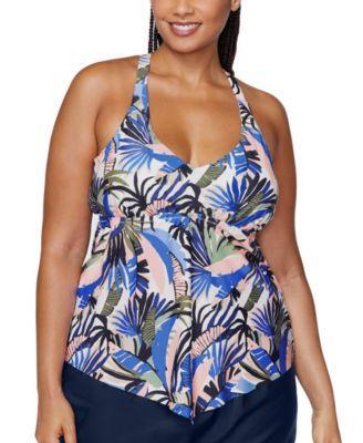 Plus Size Aviva Tankini Top Product Image