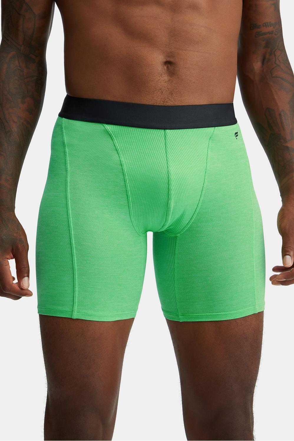 Fabletics Men The Blueprint Boxer Brief male Spring Leaf Size S Product Image