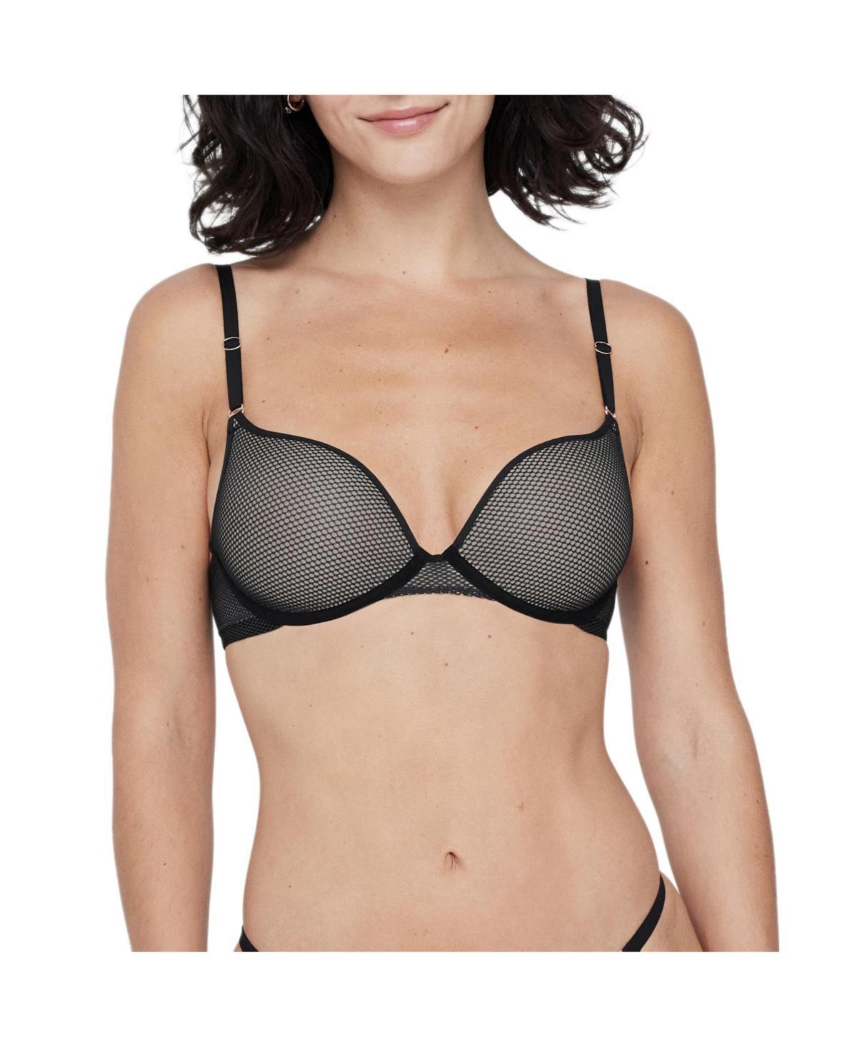 Womens Mischief Push-up Bra - Black Product Image