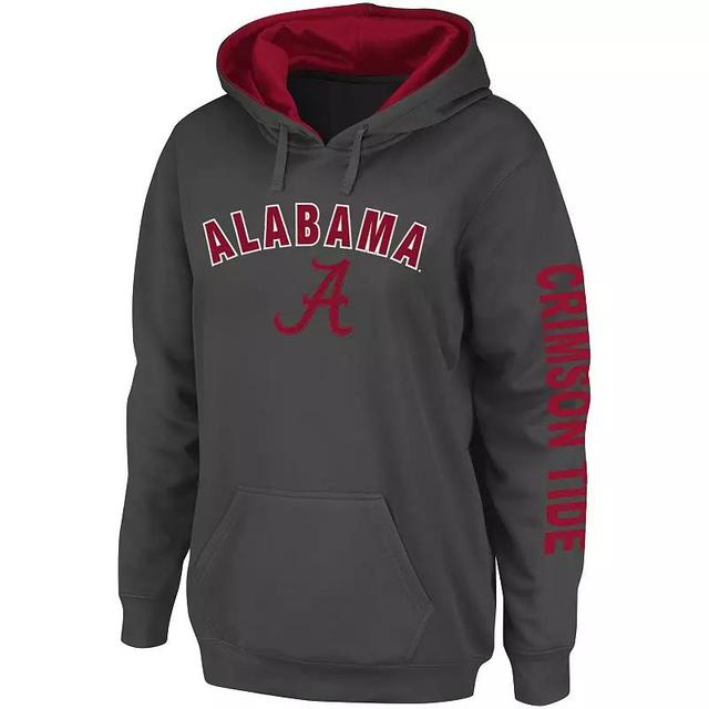 Colosseum Womens Alabama Crimson Tide Loud and Proud Pullover Hoodie Product Image