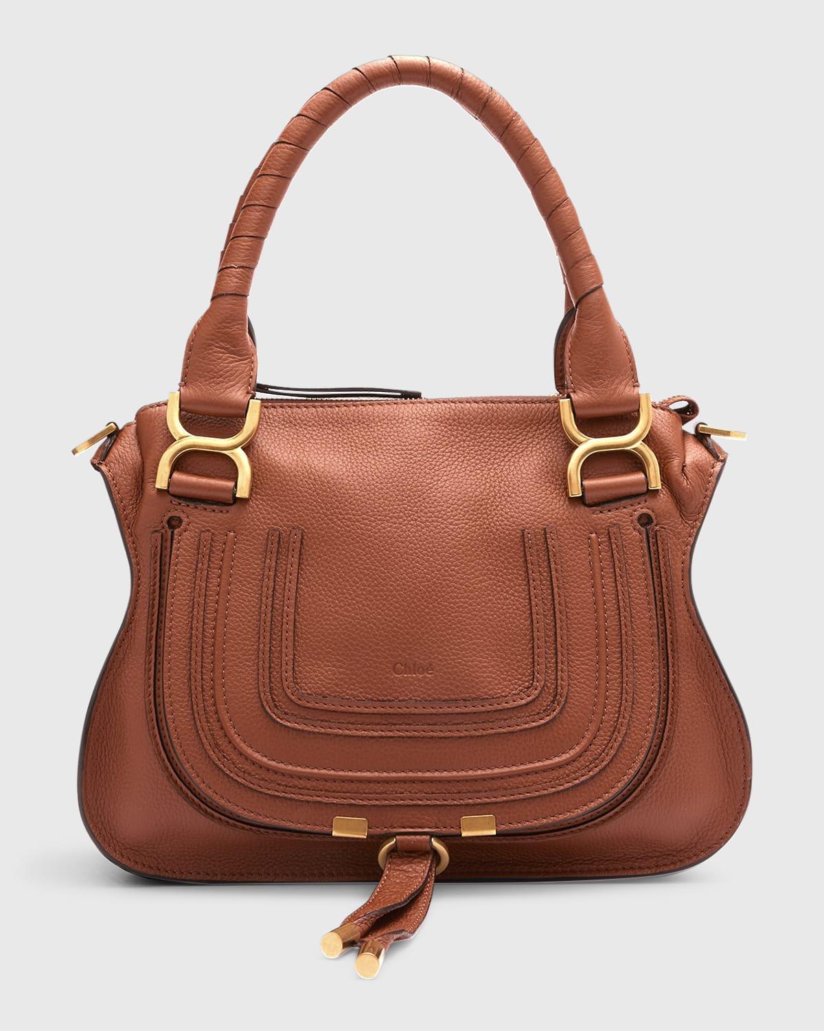 Chlo Small Marcie Leather Satchel Product Image