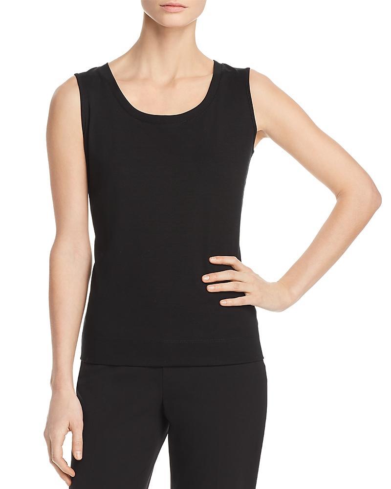 Lafayette 148 New York Stretch Swiss Cotton Rib Tank Product Image