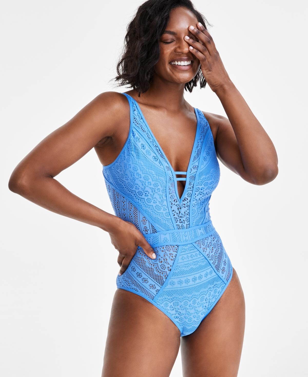 Becca Color Play Lace One-Piece Swimsuit Product Image