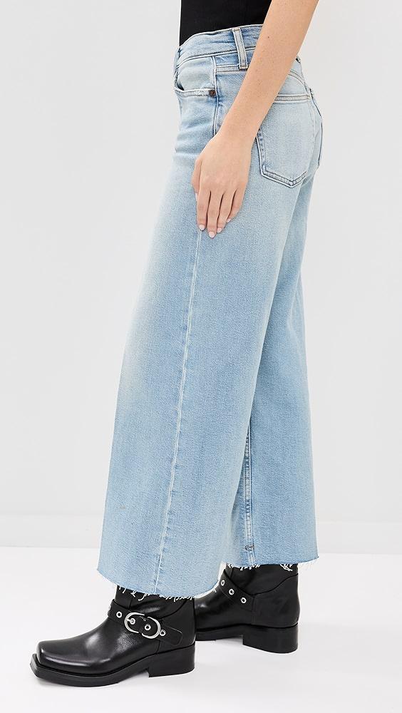 RE/DONE Mid Rise Wide Leg Crop Jeans | Shopbop Product Image