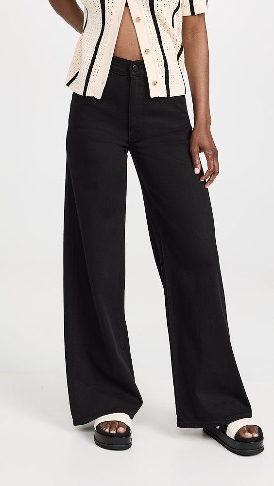 DL1961 Hepburn Wide Leg: High Rise Vintage Jeans | Shopbop Product Image