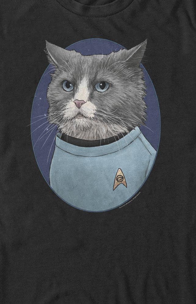 Women's Star Trek McCoy Cat T-Shirt Product Image