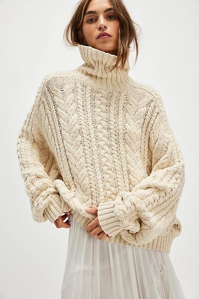 Denimist Cable Turtleneck Sweater product image