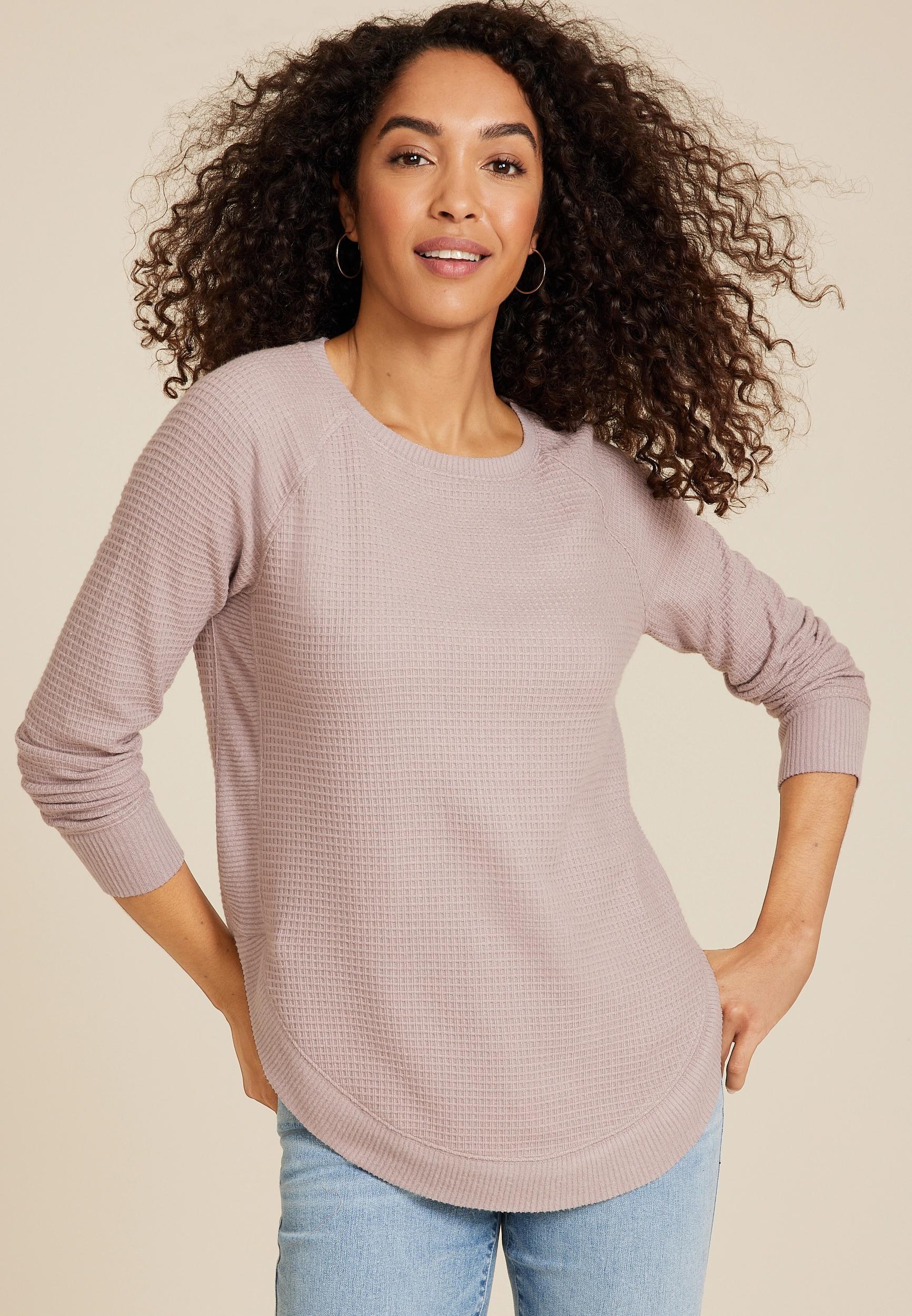 Haven Waffle Tunic Top Product Image