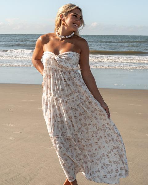 The Sullivan's Island - Bandeau Maxi Dress Product Image