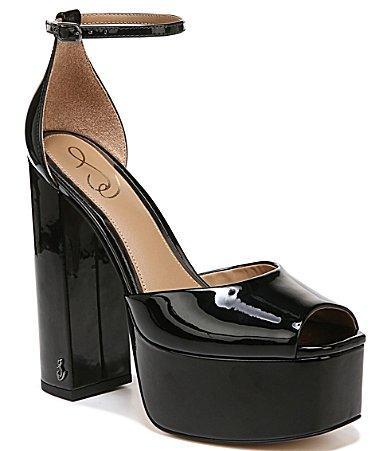 Sam Edelman Kori Ankle Strap Peep Toe Platform Sandal Product Image