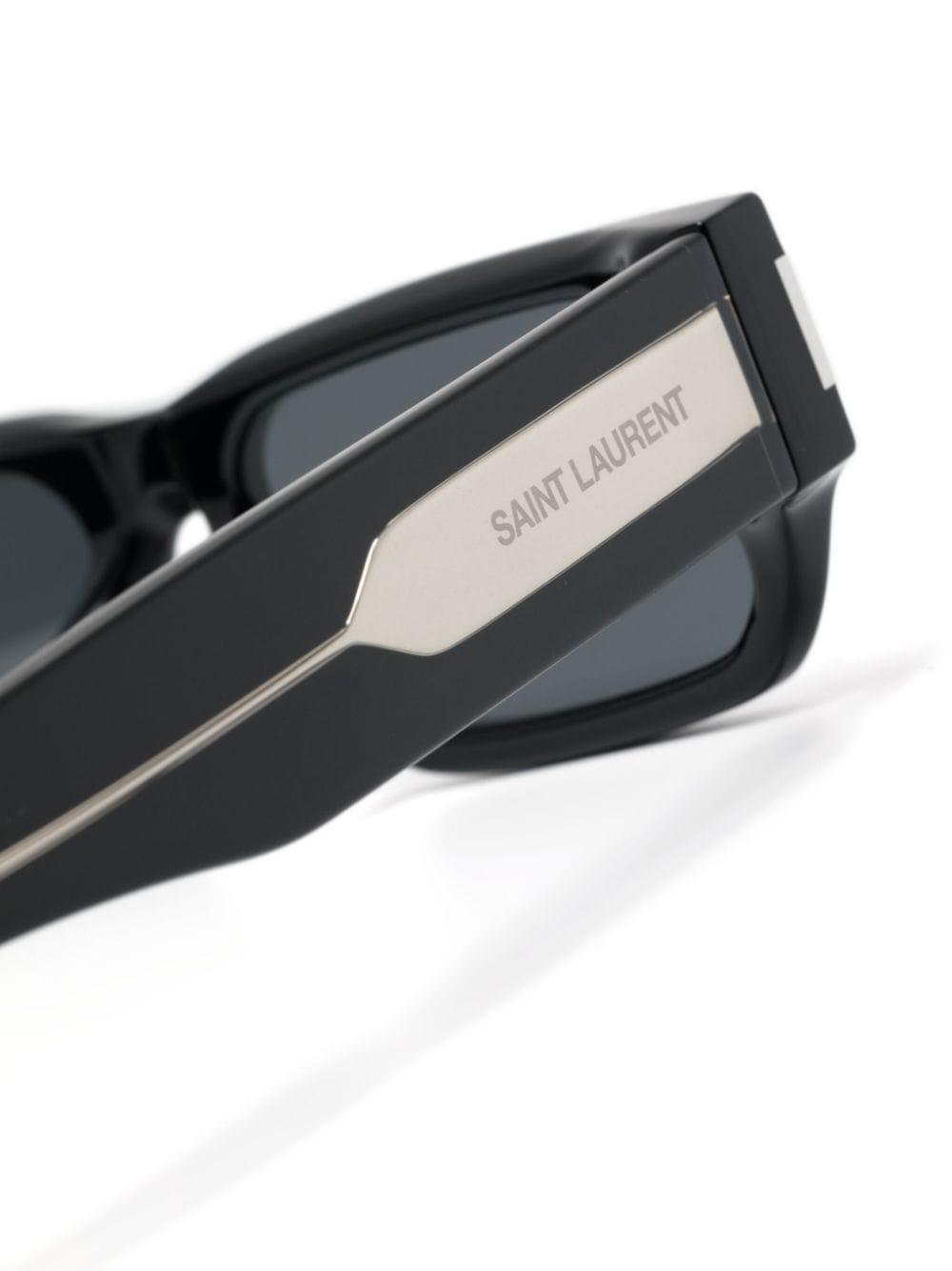 Black Sl 660 Sunglasses In 001 Black Product Image