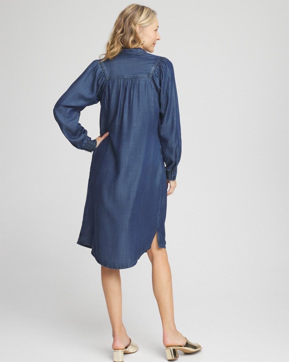 Dolman Sleeve Shirt Dress Product Image