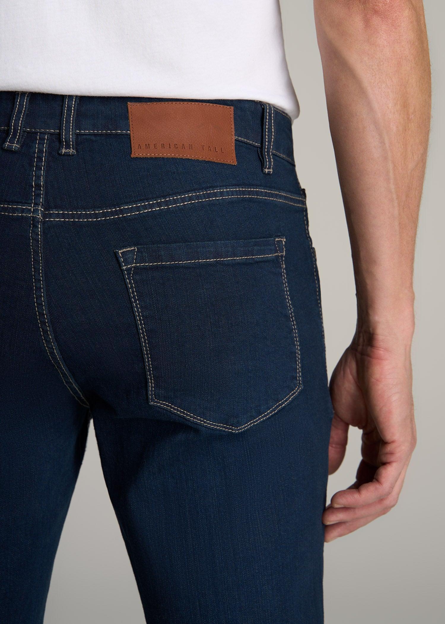 Carman TAPERED Jeans for Tall Men in Blue-Steel Male Product Image