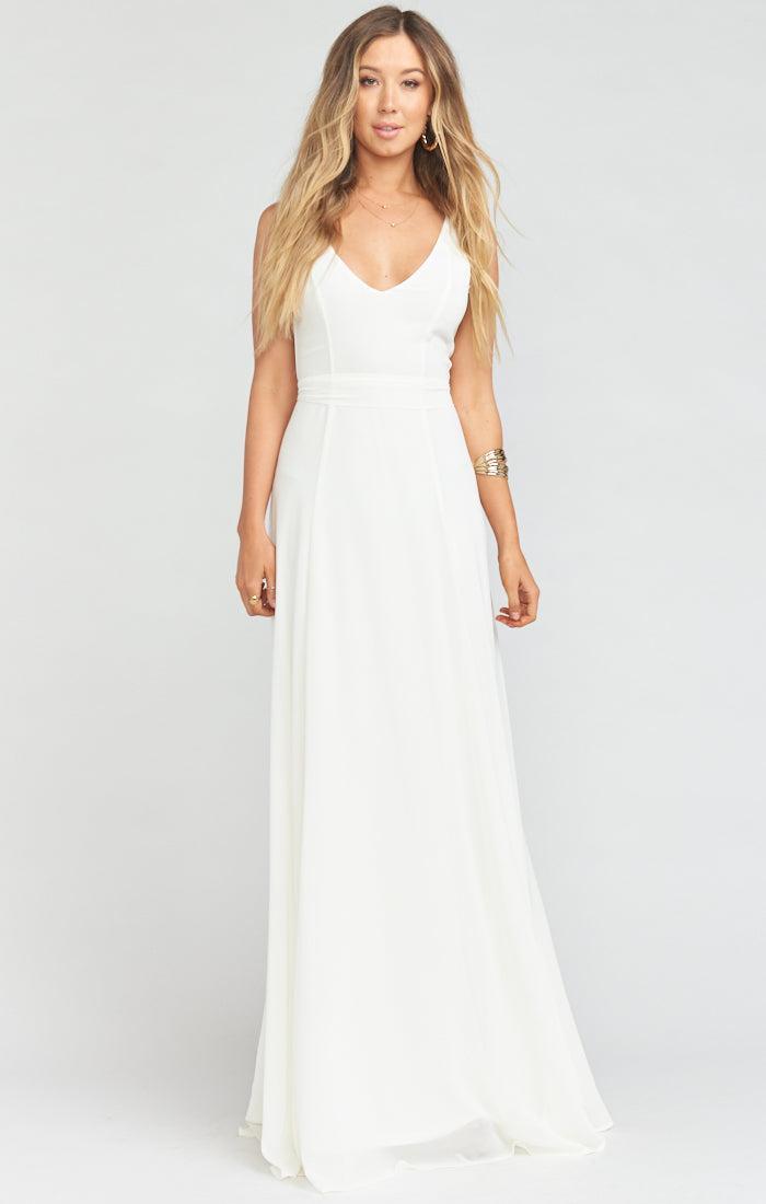 Jenn Maxi Dress ~ Dune Chiffon Product Image