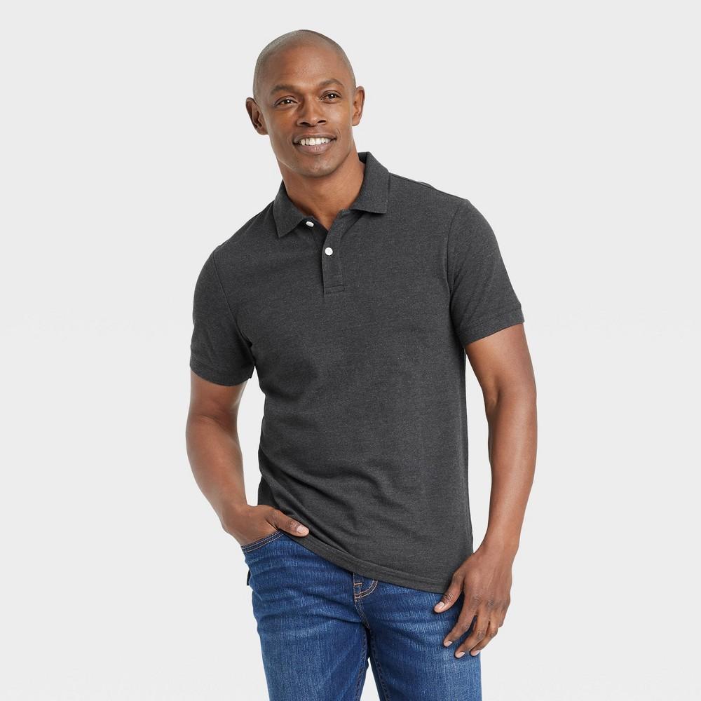 Mens Every Wear Polo Shirt - Goodfellow & Co Railroad Product Image