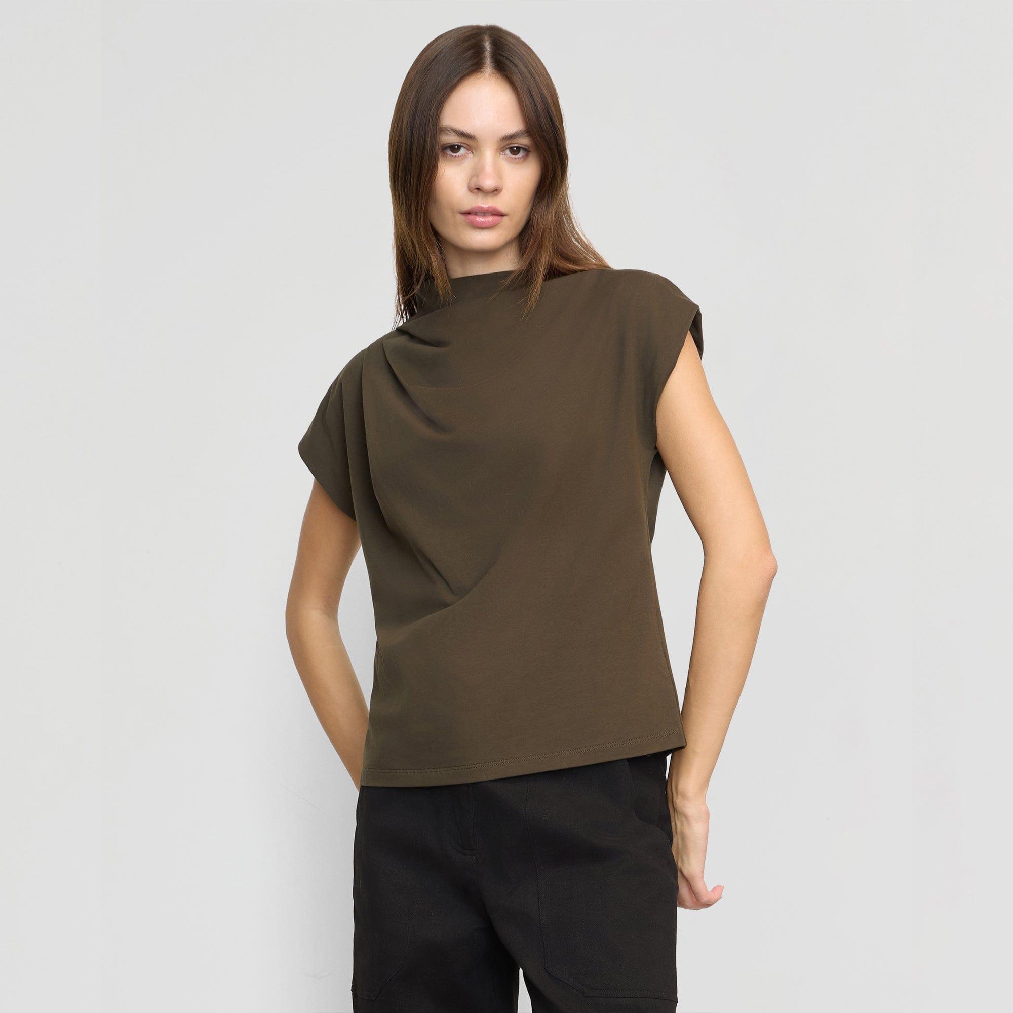 Kenny Asymmetric-Neck Tee Product Image