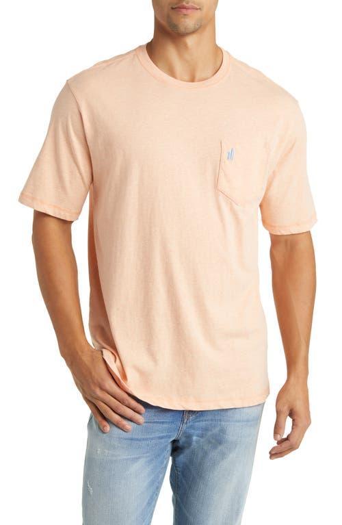 johnnie-O Dale Heathered Pocket T-Shirt Product Image