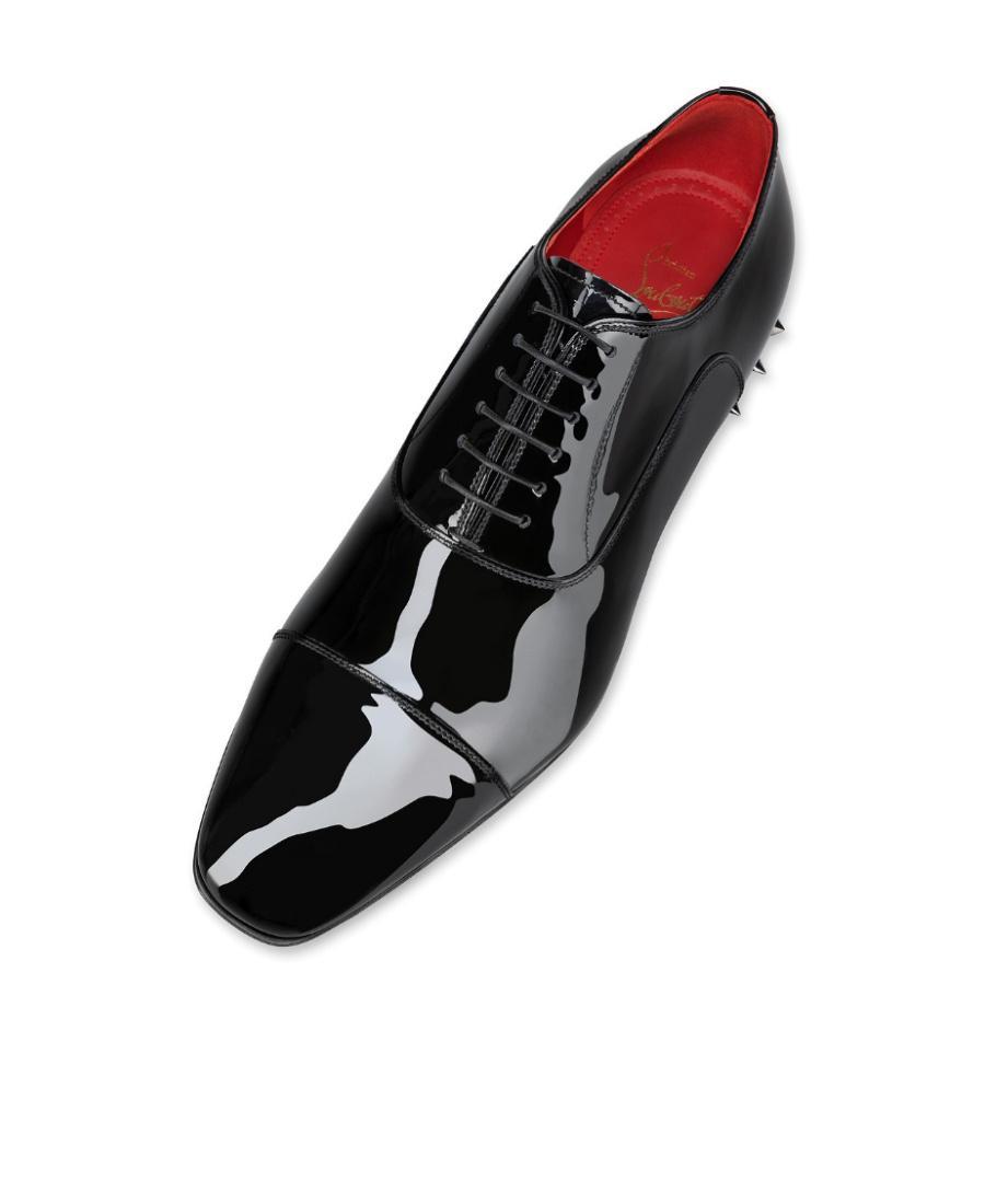 CHRISTIAN LOUBOUTIN Greggyrocks Lace Up Shoes In Black Product Image