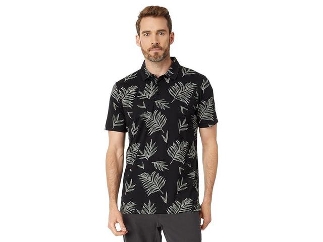 Travis Mathew Resort Town Leaf Print Golf Polo Product Image