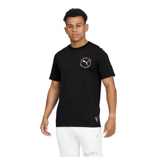 PUMA Mens PUMA Forever Diamond T-Shirt - Mens Black/White Product Image