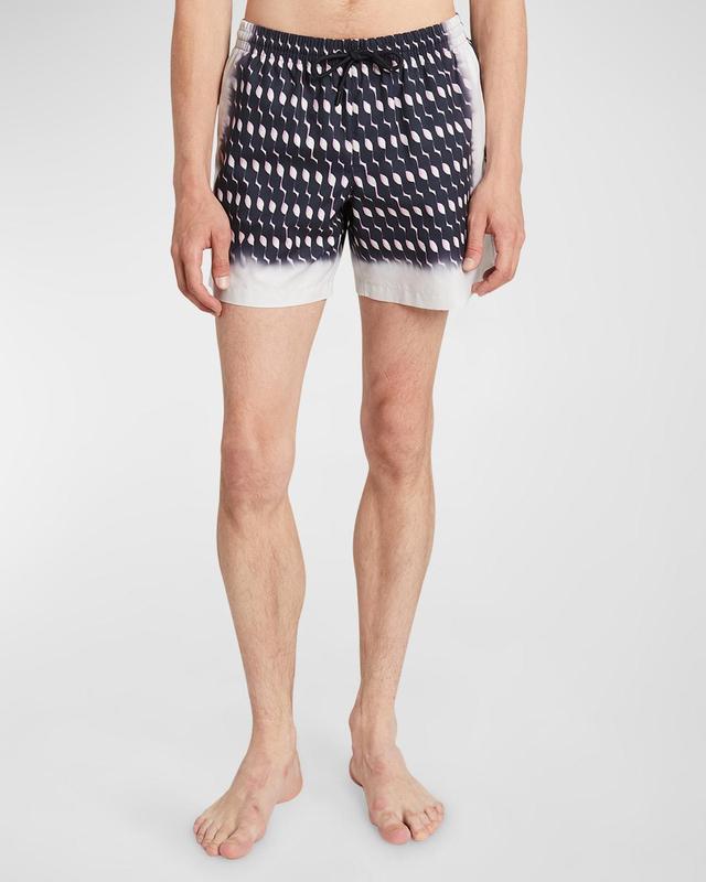 Mens Phibbs Patterned Swim Shorts Product Image