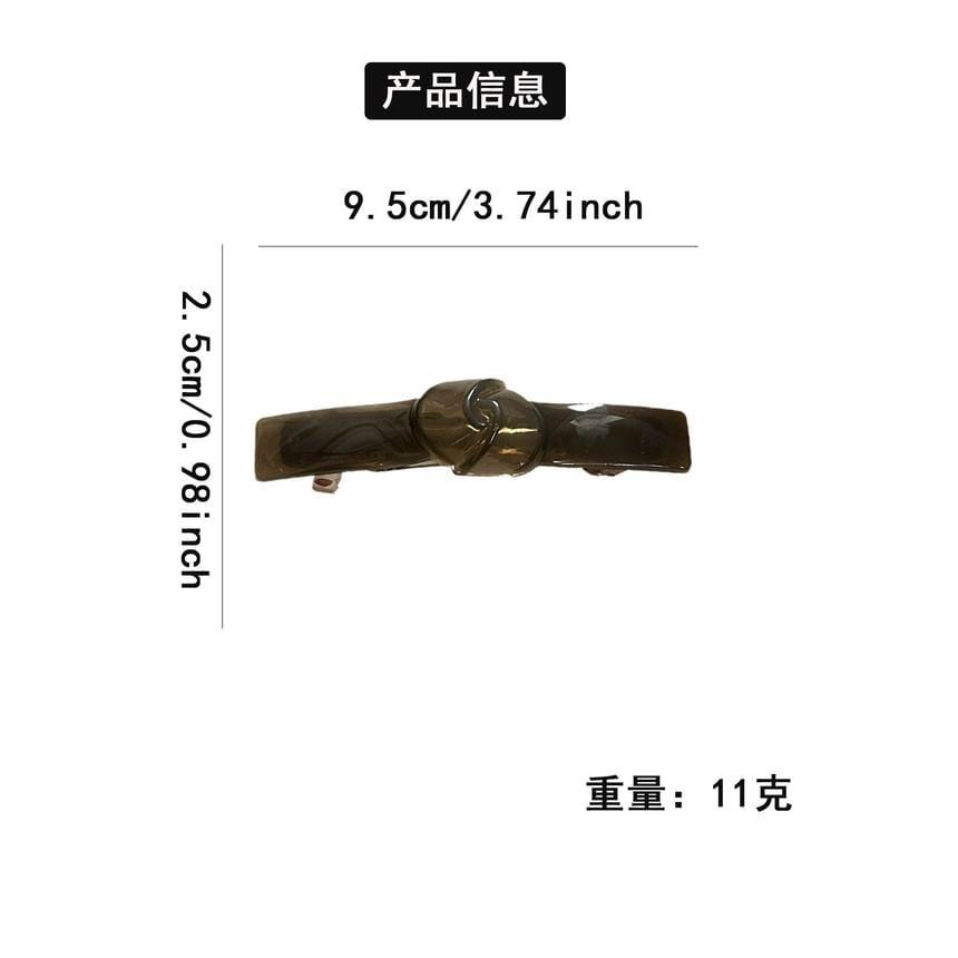 Knot Hair Clip Product Image