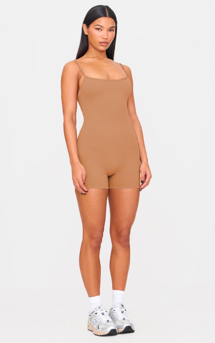 Clay Sculpt Sleeveless Short Unitard Product Image