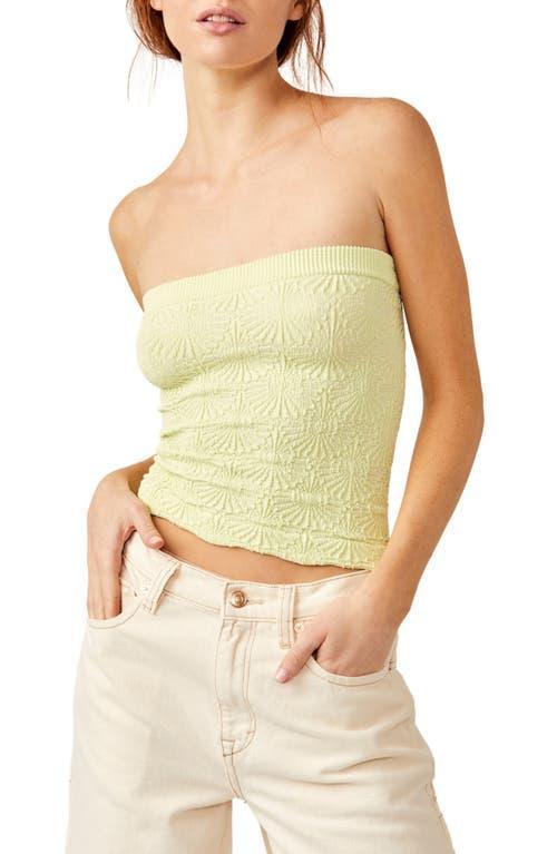 Free People Love Letter Jacquard Tube Top Product Image