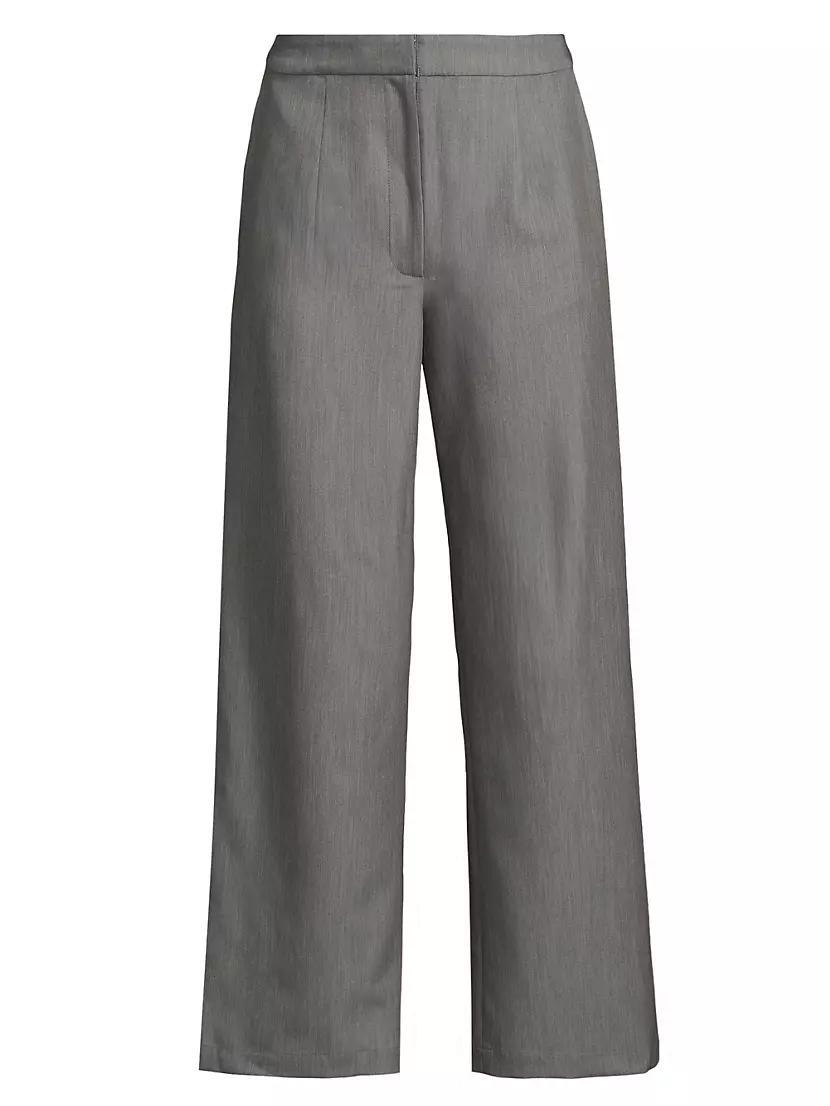 Stretch Wide-Leg Pants Product Image