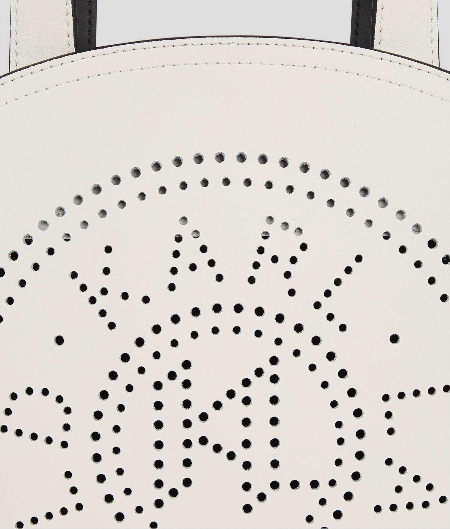 K/CIRCLE PERFORATED SMALL TOTE BAG Product Image