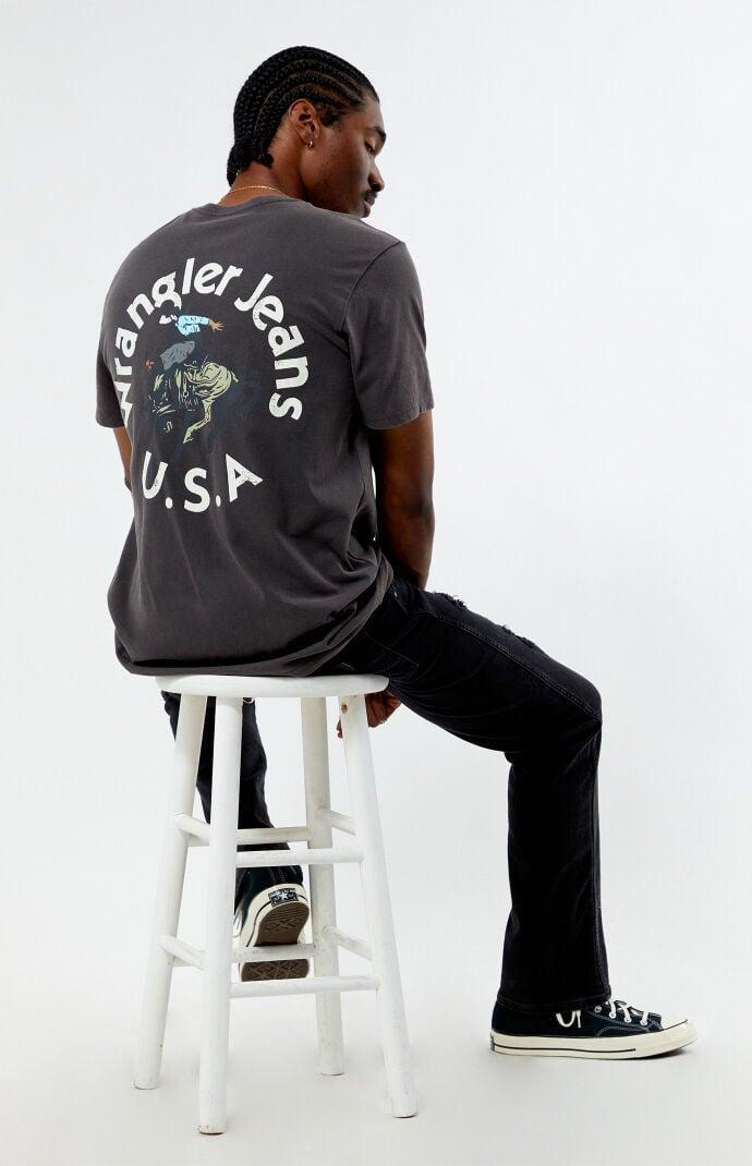 Wrangler Men's x PacSun Bucking USA T-Shirt Product Image