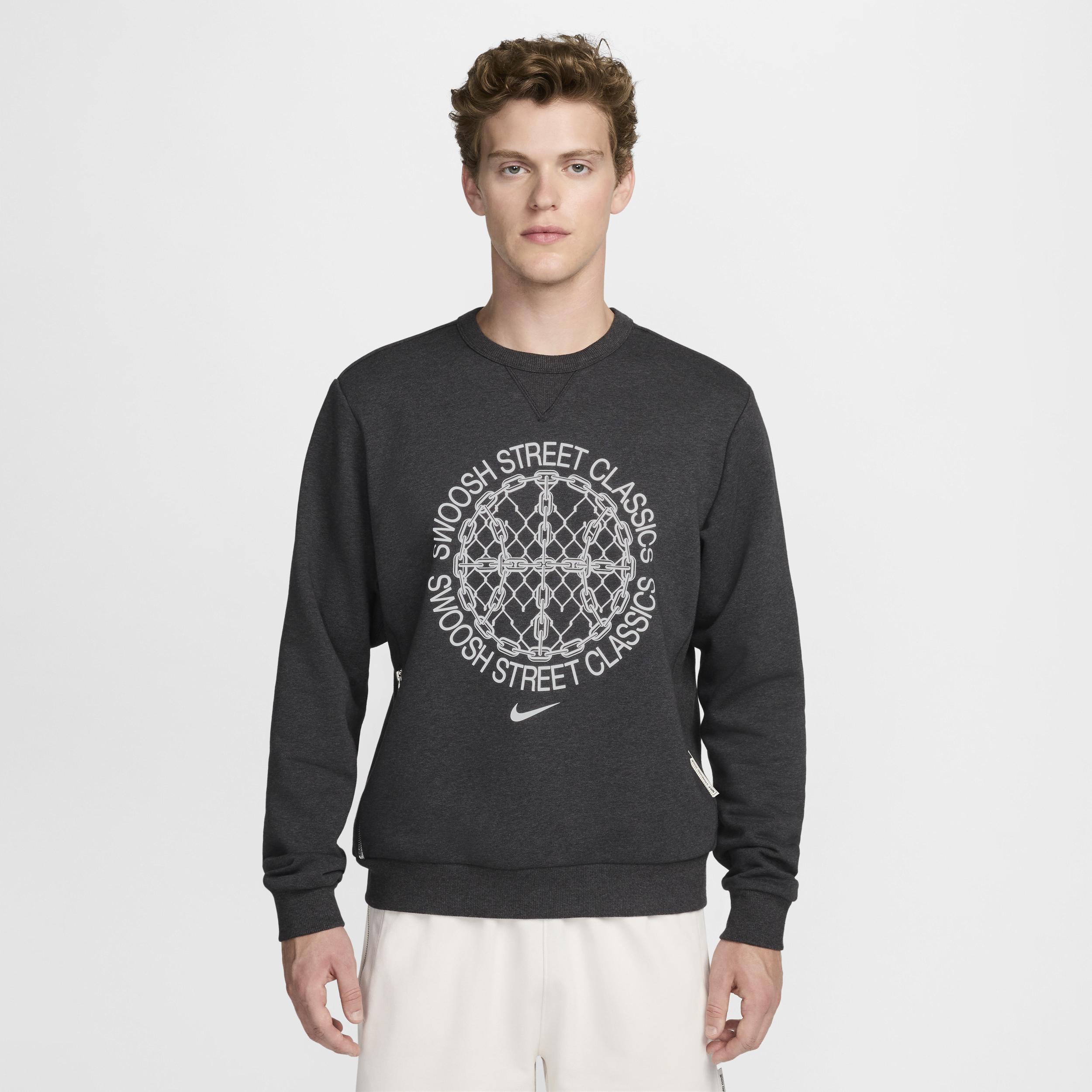 Nike Men's Standard Issue Dri-FIT Basketball Crew-Neck Sweatshirt Product Image