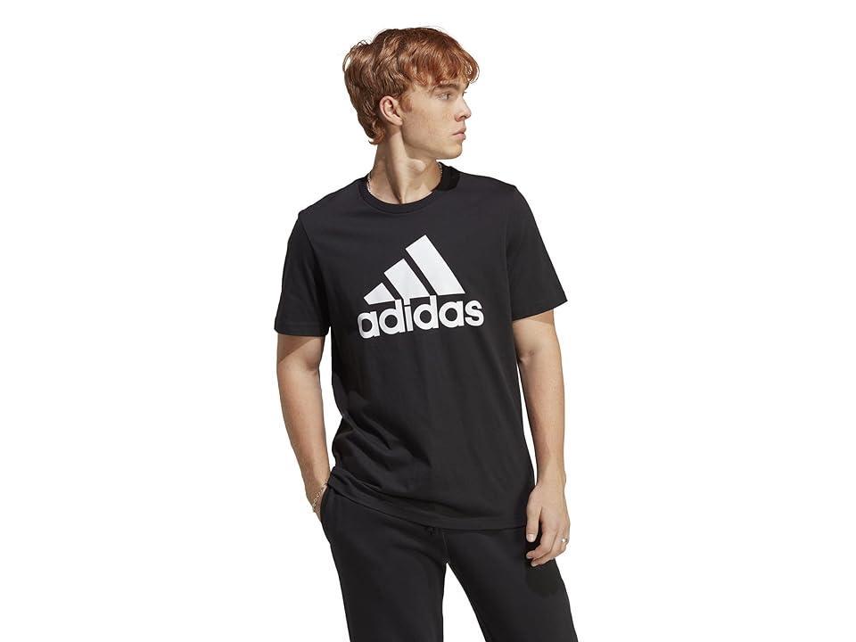 adidas Mens Badge of Sport Essentials T-Shirt , Medium - Mens Athletic Performance Tops at Academy Sports Product Image