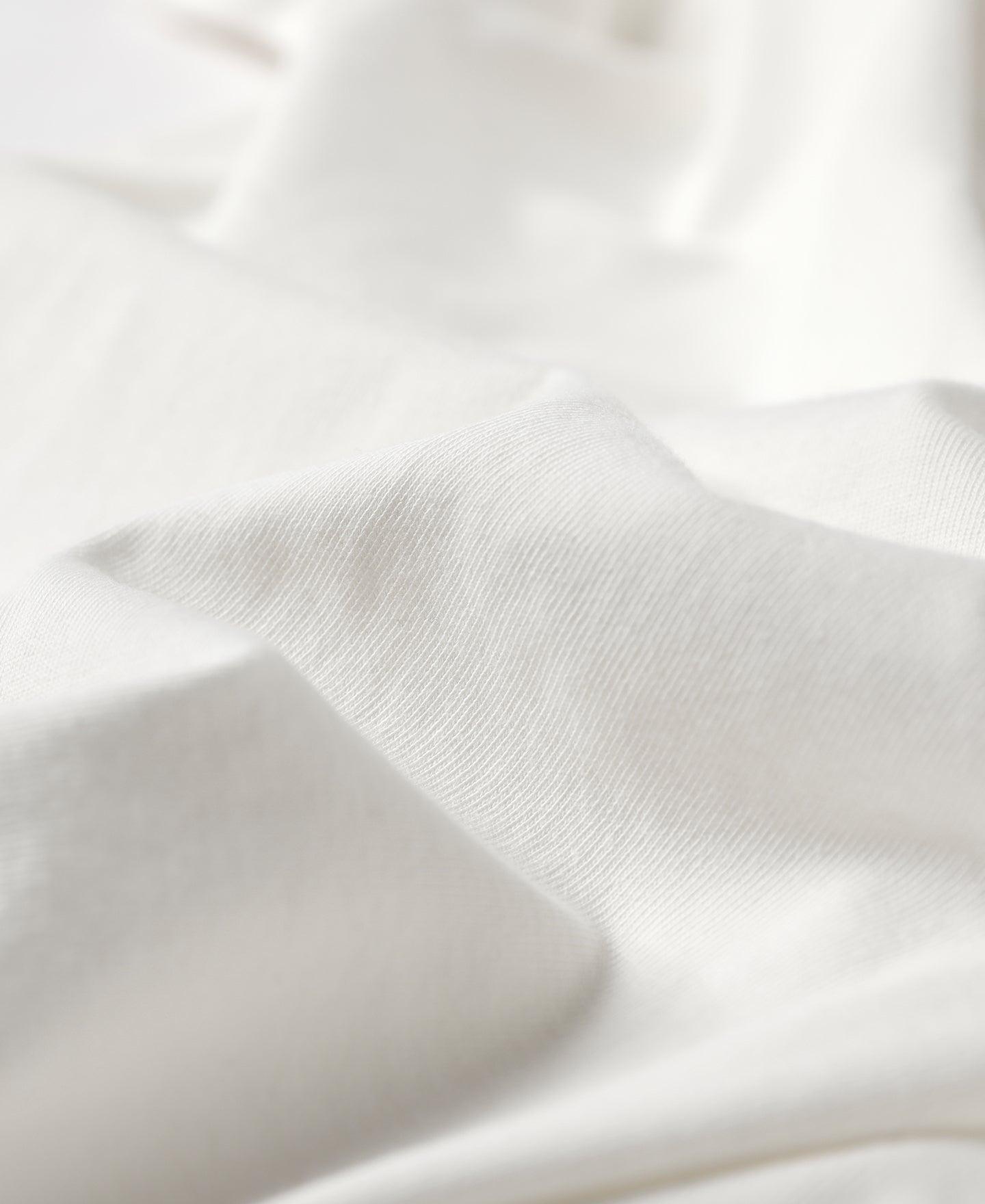 1930s Slanted Pocket Tubular T-Shirt - White Product Image