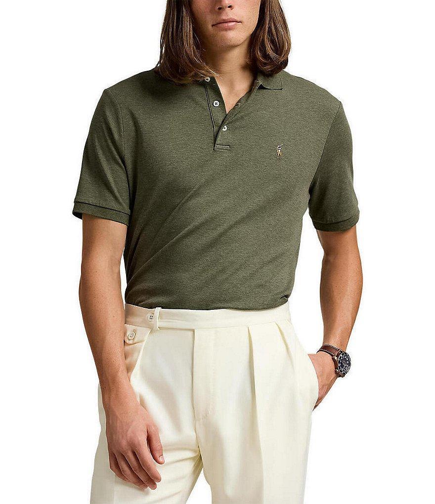 Polo Ralph Lauren Classic Fit Multicolored Pony Soft Cotton Short Sleeve Polo Shirt Product Image