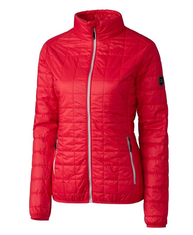 Cutter & Buck Womens Rainier PrimaLoft Eco Insulated Full Zip Puffer Jacket Product Image