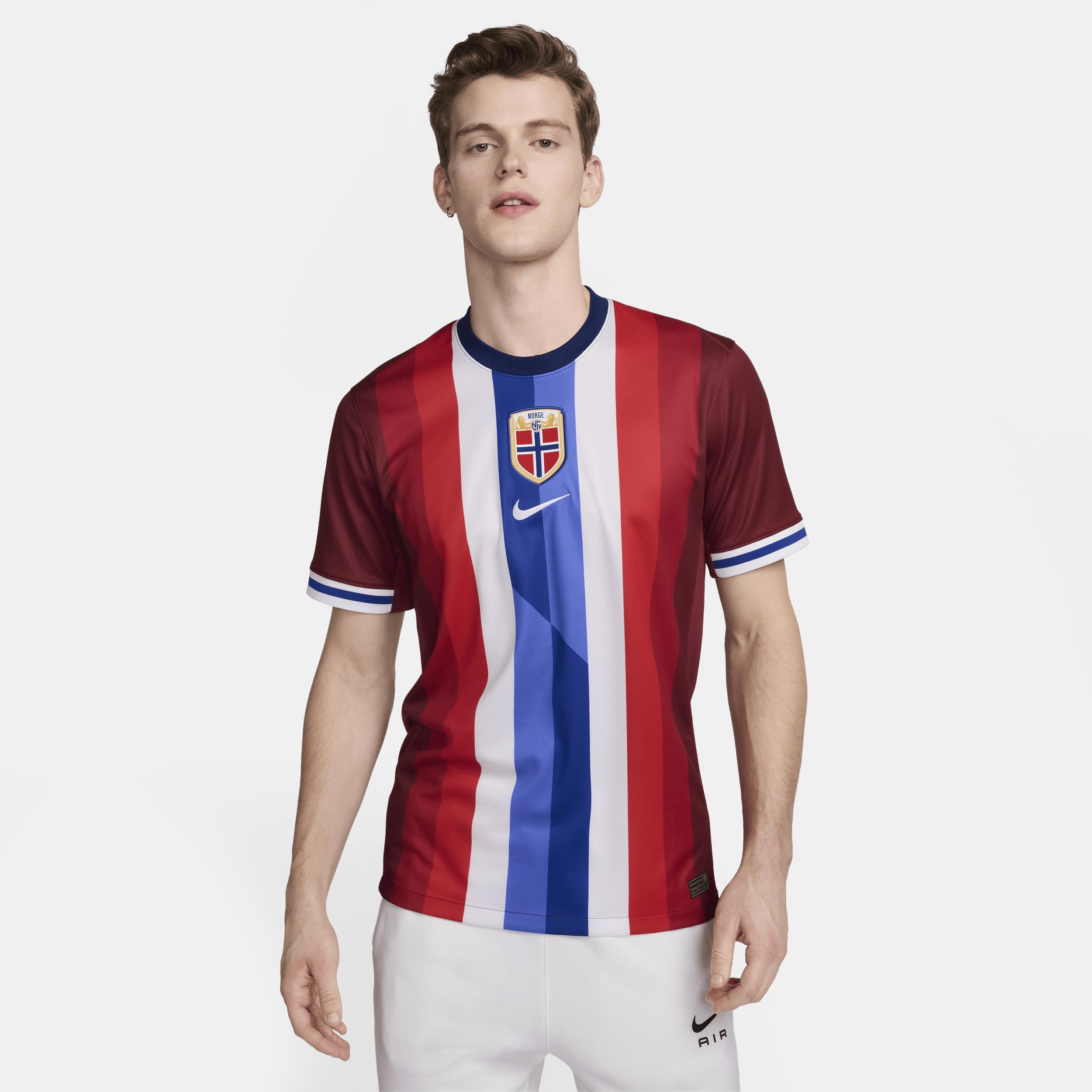 Norway (Team) 2024/25 Stadium Home Nike Men's Dri-FIT Soccer Replica Jersey Product Image