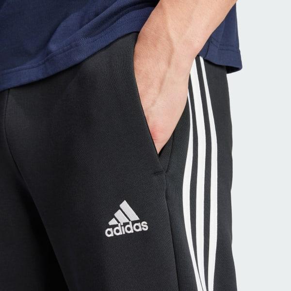 Essentials 3-Stripes Open Hem Fleece Pants Product Image