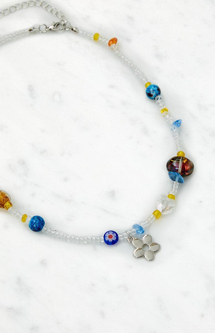 Beaded Charm Necklace Product Image