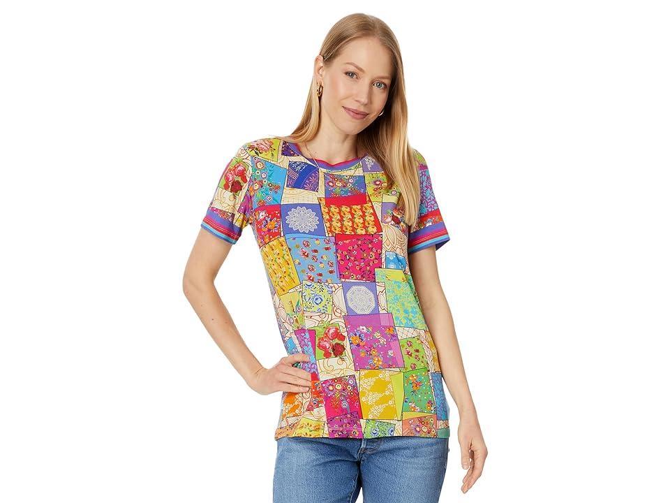 Johnny Was The Janie Favorite Multee Favorite Sshort Sleeve C (Multicolor) Women's Clothing product image