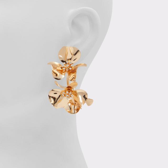 Floralio Gold/Clear Multi Women's Earrings | ALDO US Product Image