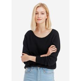 Casual Scoop Neck Cashmere Sweater product image