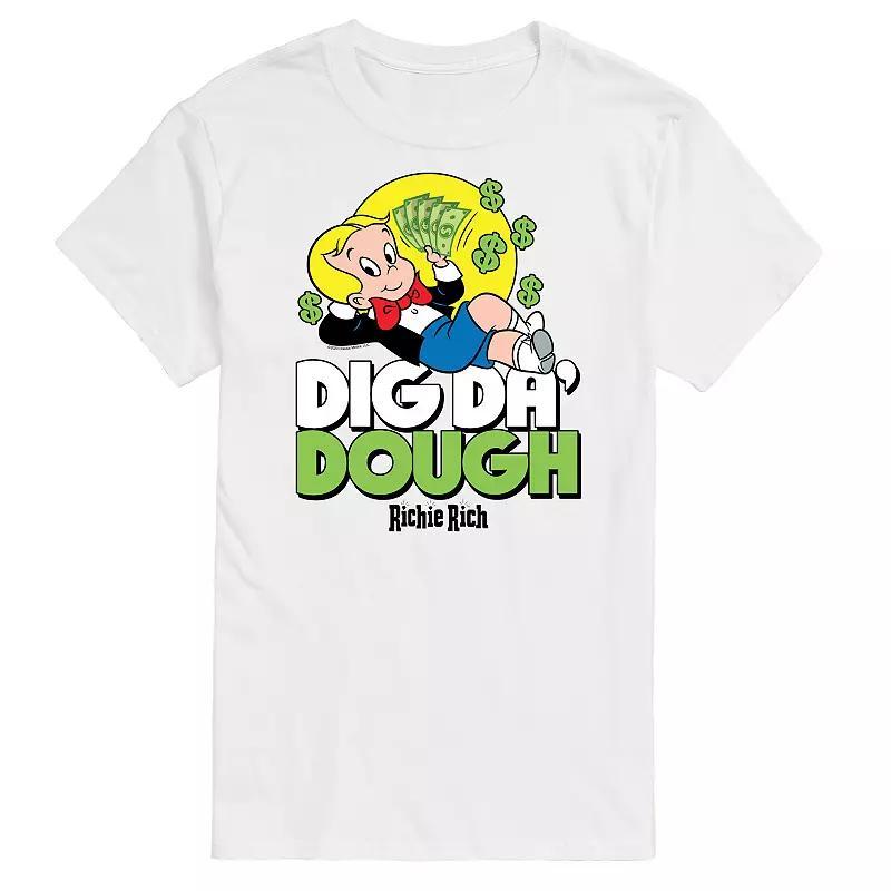 Mens Richie Rich Dig Da Dough Graphic Tee Product Image