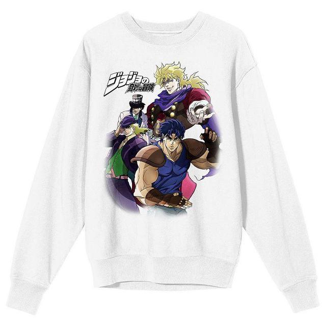 Mens Jojos Bizarre Adventure Long Sleeve Graphic Tee Product Image