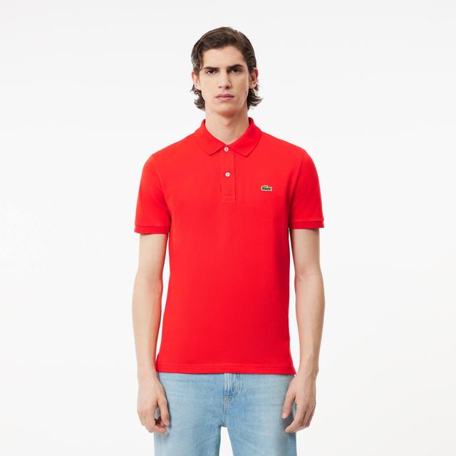 Slim Fit L.12.12 Piqué Polo Shirt Product Image