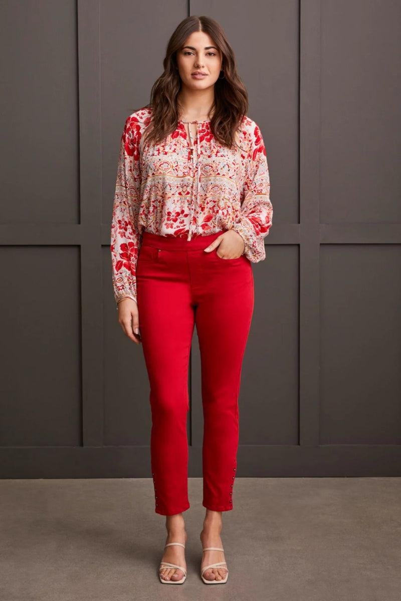 Scarlet Cotton Stretch Pants Product Image